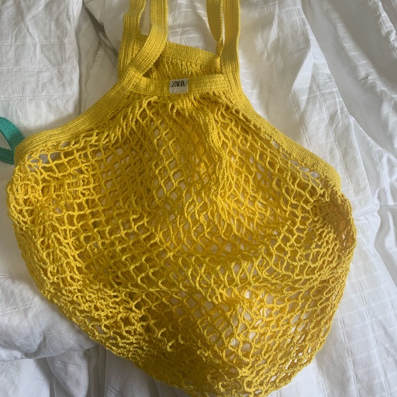 Zara netted mesh bag - Picture 2 of 5